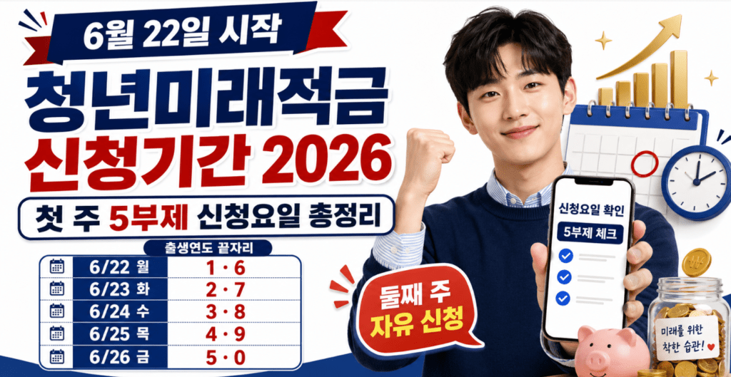 청년미래적금 신청기간