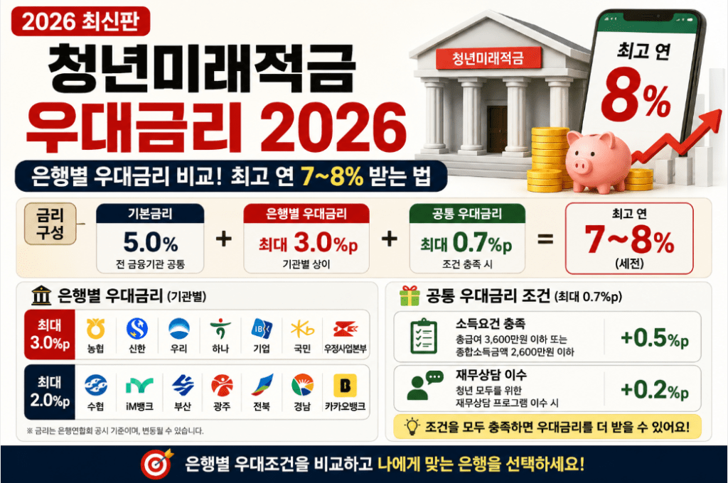 청년미래적금 우대금리