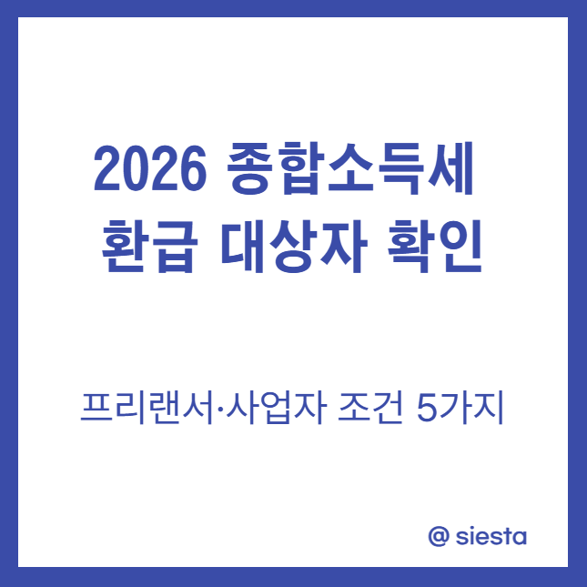 환급금 조회방법
